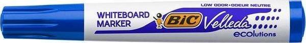 Bic Velleda Dayanıklı Uç Mavi Renk Beyaz Tahta Kalemi  - Image 1