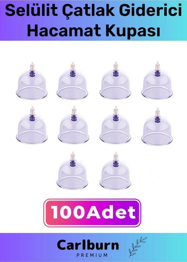 Series Çatlak Vakumlu 7 Numara Hacamat Kupası 100 Adet - Image 1