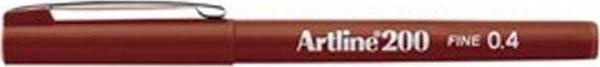 Artline 200 0.4 mm Kahverengi Fineliner Kalem - Image 1