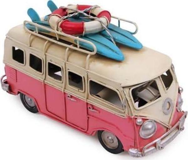 Metal Minibüs Vintage Dekoratif Vosvos Hediyelik - Image 1