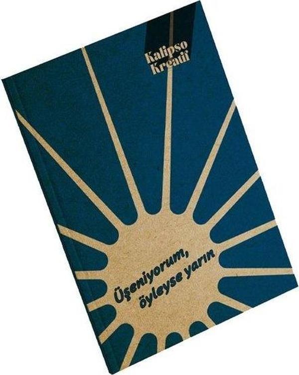 Kalipso Üşeniyorum Öyleyse Yarın 13x20 196 Sayfa Çizgisiz Butik Defter - Image 1