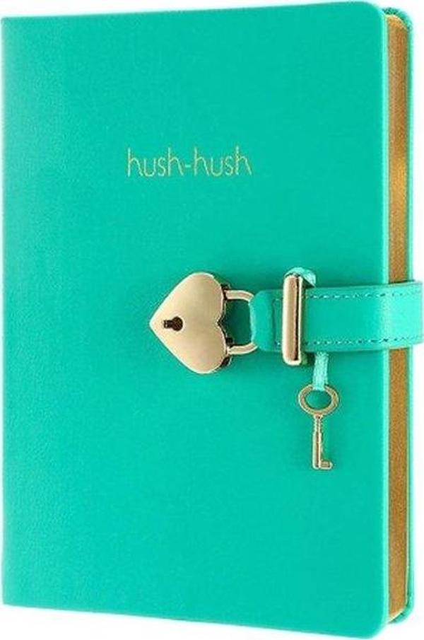 Victorias Journals Hush Hush Kilitli Defter Yeşil - Image 1