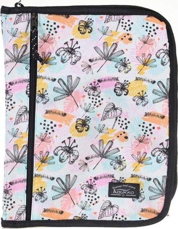 Kaukko A-Forganizer Flowers Kalem Çantası K2346 - Image 1