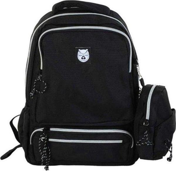 BearAndDeer Kangroo Okul Çantası Siyah Cn0168 - Image 1