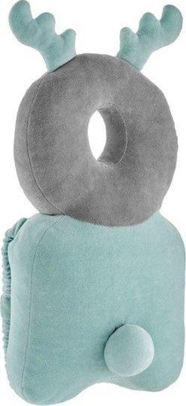 Babyjem Bebek Melek Kanadı Koruma Yastığı Kadife Yeşil - Image 1