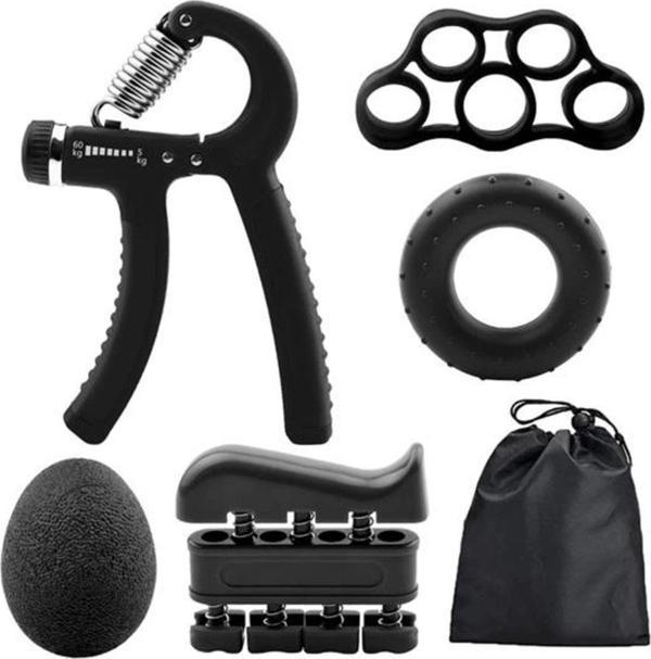 Buffer 5 Parça El, Kol Ve Parmak Egzersiz Spor Aletleri Seti Fitness Takımı (4462) - Image 1