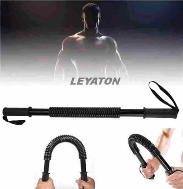 Leyaton Bükbük Göğüs Yayı El Bilek Omuz Kol Kas Geliştirici Yay Ultra Lüks Tutamaçlı 60 Kg - Image 1