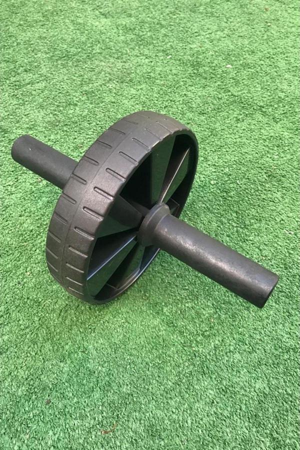 Leyaton Siyah Kalın Egzersiz Tekerleği Kol Omuz Sırt Karın Kas Geliştirici Spor Aleti - Image 1