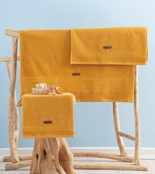 Cotton Box %100 Pamuk Wellness Havlu Seti Sunset Sarı - Image 1