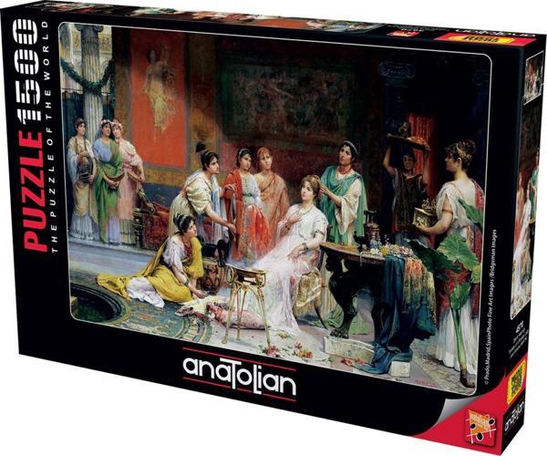 Anatolian 1500 Parçalık Puzzle - Davet Hazırlığı 4570 - Image 1