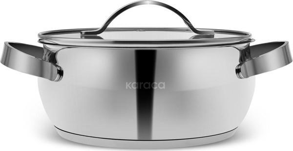 Karaca Kuzina Indüksiyon Tabanlı Çelik Tencere 18 cm 2, 0 Lt - Image 1