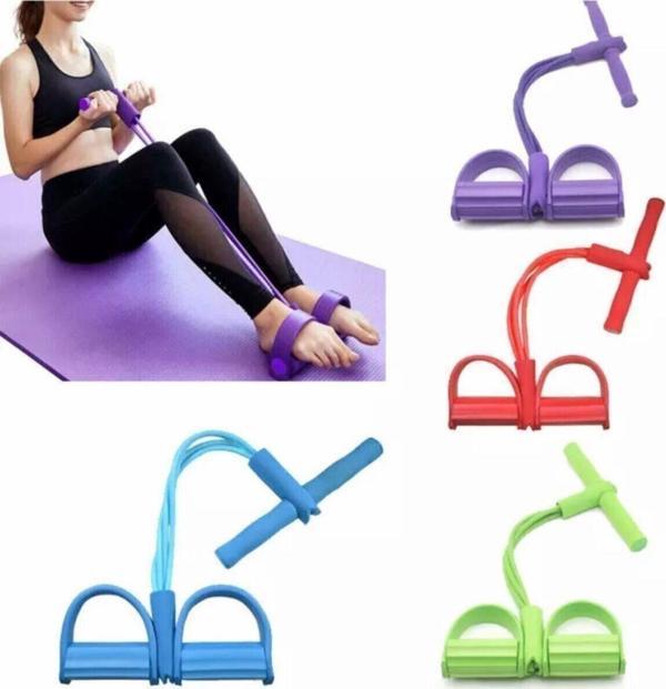 Leyaton Body Trimmer Egzersiz Aleti El Ayak Egzersiz Direnç Yayı Lastiği Spor Aleti - Image 1