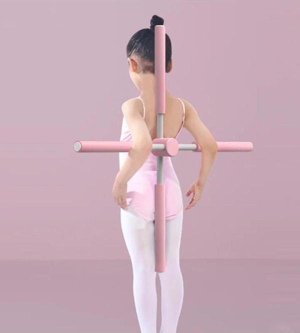 Leyaton Kambur Eğitim Çubuğu Yoga Sopa Germe Aracı Sırt Ateli Barı Demiri Postür Düzeltici - Image 1