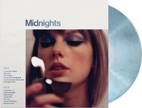 Republic Taylor Swift Midnights (Moonstone Blue) Plak - Image 1