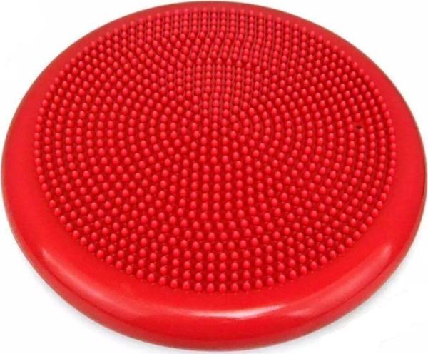 Leyaton Kırmızı Denge Diski Balance Trainer Denge Topu Pilates Balans Disk Kırmızı - Image 1