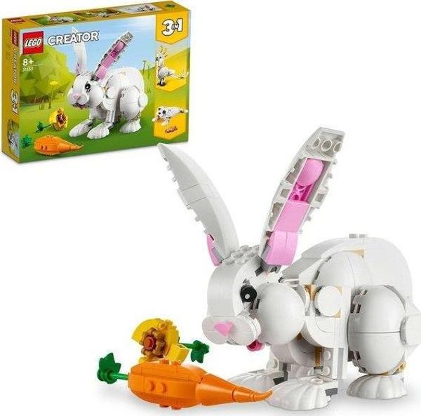 LEGO Creator 3’ü 1 Arada Beyaz Tavşan 31133 - Image 1