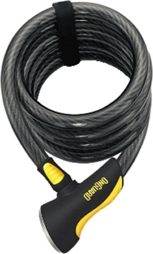 Onguard Doberman 8027 5 Anahtarlı Yüksek Güvenklikli Bisiklet Motosiklet Kilidi 185cmx15mm - Image 1