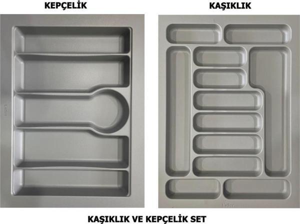 LİDER 67*49 Çekmece İçi Kepçelik ve 67*49 Kaşıklık İkili Set - Image 1