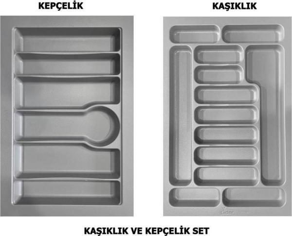 LİDER 75*49 Çekmece İçi Kepçelik ve 75*49 Kaşıklık İkili Set - Image 1