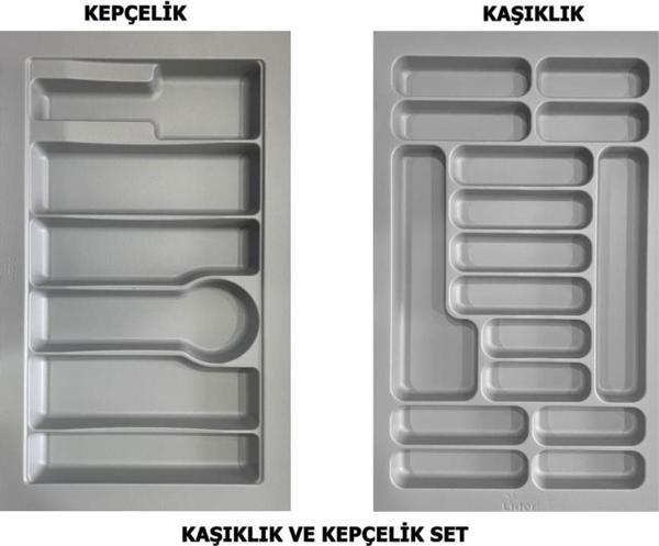 LİDER 85*49 Çekmece İçi Kepçelik ve 85*49 Kaşıklık İkili Set - Image 1