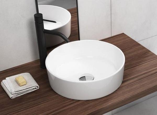 QUARTER BATH Round Line Tezgah Üstü Lavabo 45 - Image 1