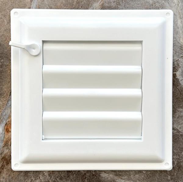 Ubm 28x28 Banyo Wc Havalandırma Menfezi Yapışkanlı (Cam Menfez Hediyeli) - Image 1