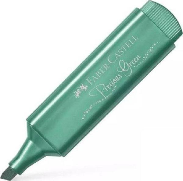 Faber-Castell Fosforlu Kalem 46 Metalik Yeşil 154639 - Image 1