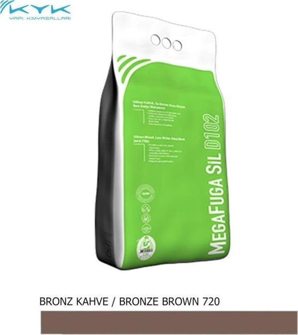 Kyk Silikonlu Seramik Derz Dolgusu , Bronz Kahve Renk 5kg - Image 1
