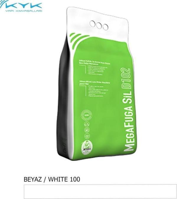 Kyk Sillikonlu Seramik Derz Dolgusu , Beyaz Renk 5kg - Image 1