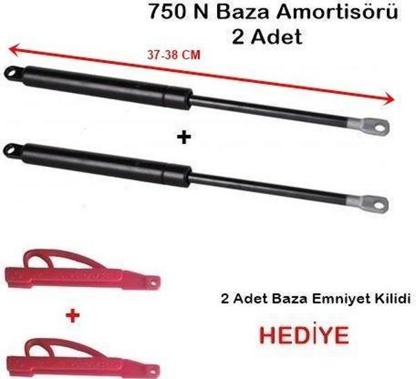 BAZA AMORTİSÖRÜ GASAN MARKA 750N ,2 ADET BAZA PİSTONU  - Image 1