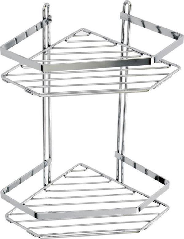 LİDER 2 KATLI BANYO KÖŞE RAFI,2 KATLI KÖŞELİK - Image 1