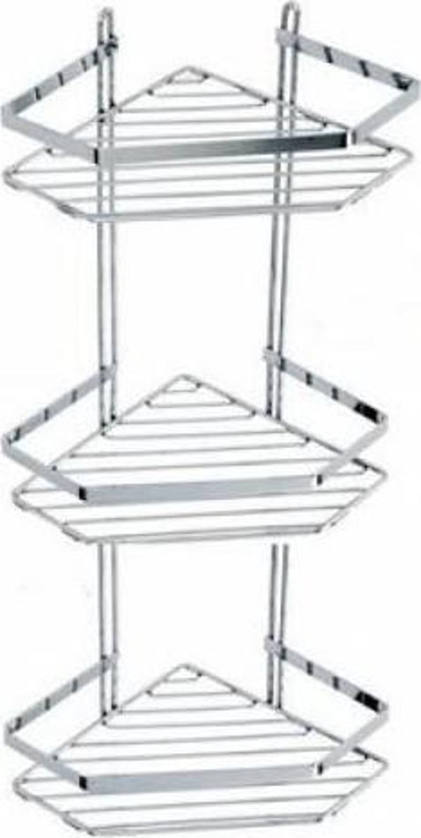 LİDER KROM 3 KATLI KÖŞE RAF  - Image 1