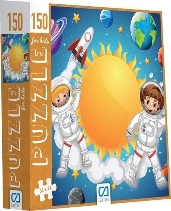 Ca Games Uzay Puzzle 150 Parça - Image 1