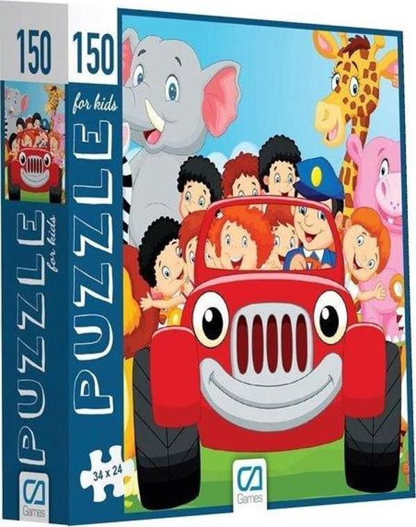 Ca Games Hayvanlar Puzzle 150 Parça - Image 1