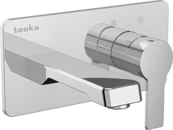 TESKA Quasar Ankastre Lavabo Bataryası - Krom - Image 1