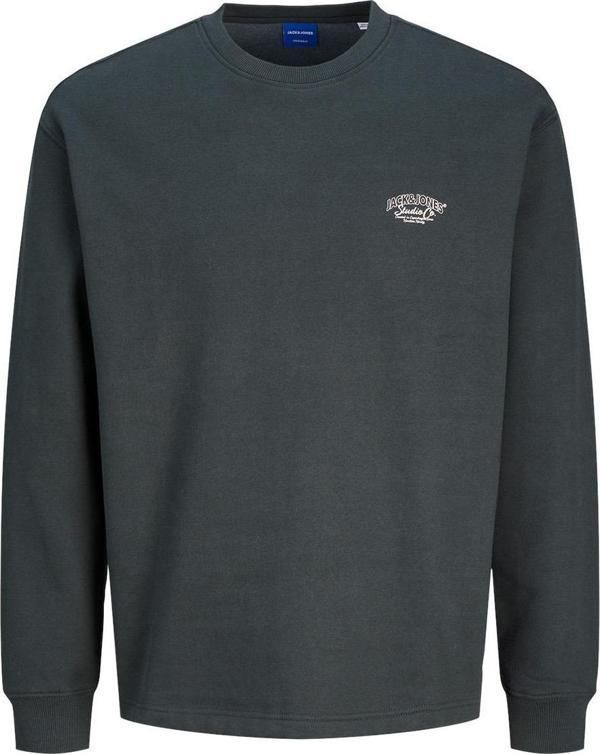 Jack&Jones 12262880 Jorbronx Arch Small Sweat Crew Neck Füme - Image 1