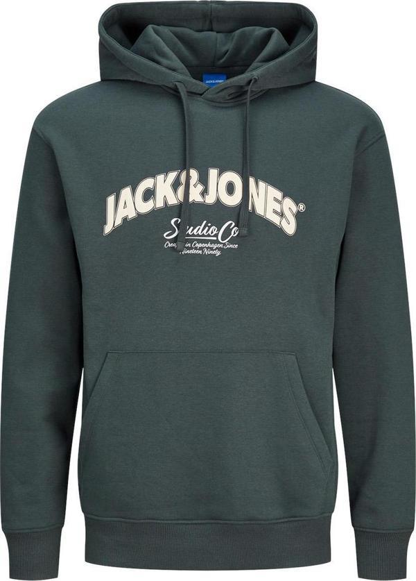 Jack&Jones 12267584 Jorbronx Arch Big Sweat Hood Ub Füme - Image 1