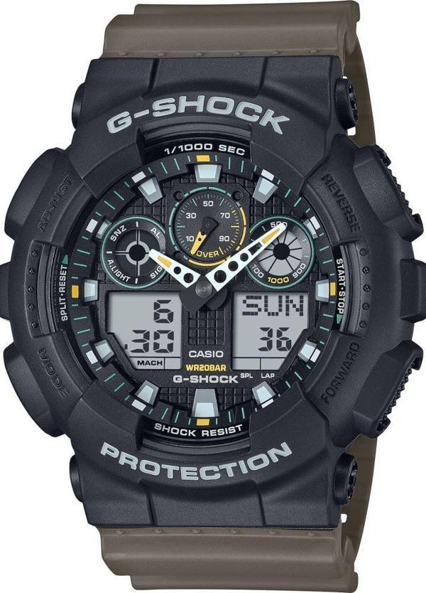 Casio G-SHOCK GA-100TU-1A3DR Erkek Kol Saati - Image 1