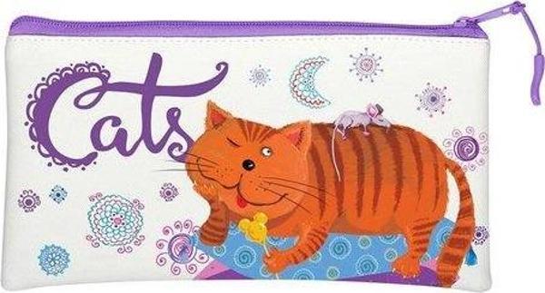 Bruno Visconti Fermuarlı Dosya Funny Cats 6. 23 12 14-003/01 - Image 1