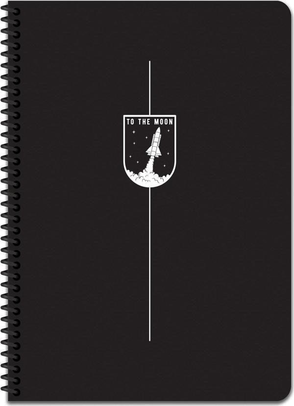 Keskin Color A4 Kareli Defter Uzay - To The Moon - Image 1