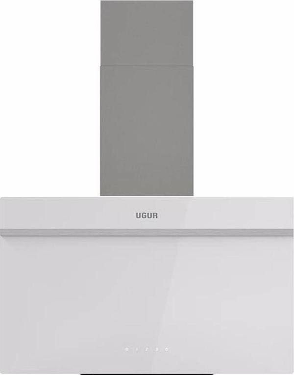 Uğur UAD 6011 BA3DHD 60 cm Beyaz Cam Duvar Tipi Ankastre Davlumbaz - Image 1