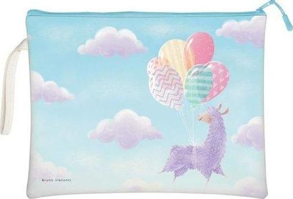 Bruno Visconti Fermuarlı Dosya Lavender Llamas.Clouds 4. 34 26 14-001/11 - Image 1