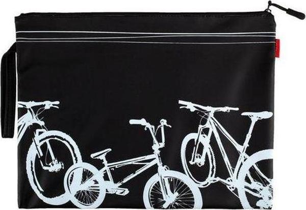 Bruno Visconti Fermuarlı Dosya Black Bıcycles Sılıcone .4. 34 26 14-007/03 - Image 1