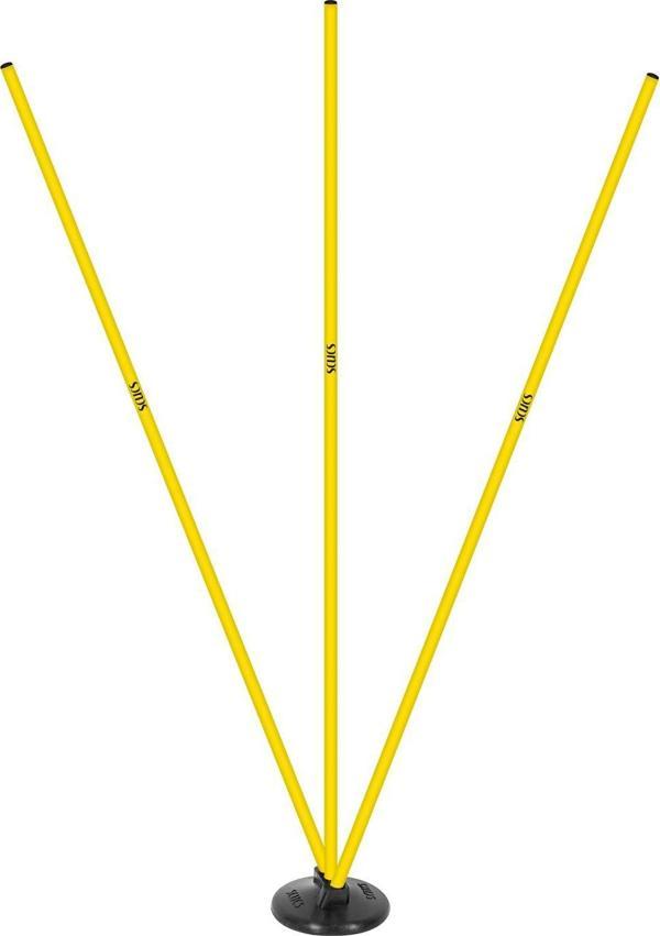 Scucs 1146 Kauçuk Takozlu 3lü Açılı Çubuk Sarı - Image 1