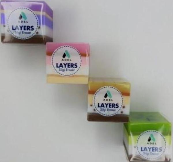 Adel Layers 4'lü Silgi Seti - Image 1
