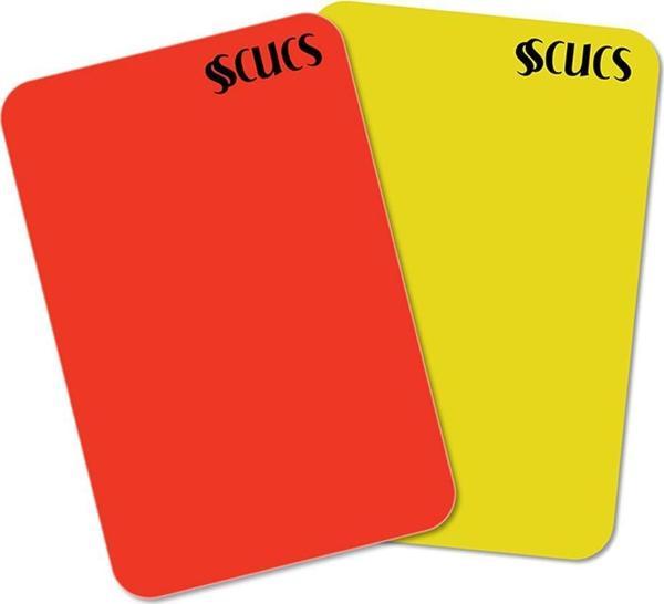 Scucs 1380 Hakem Kartı Takım Sarı-Kırmızı - Image 1