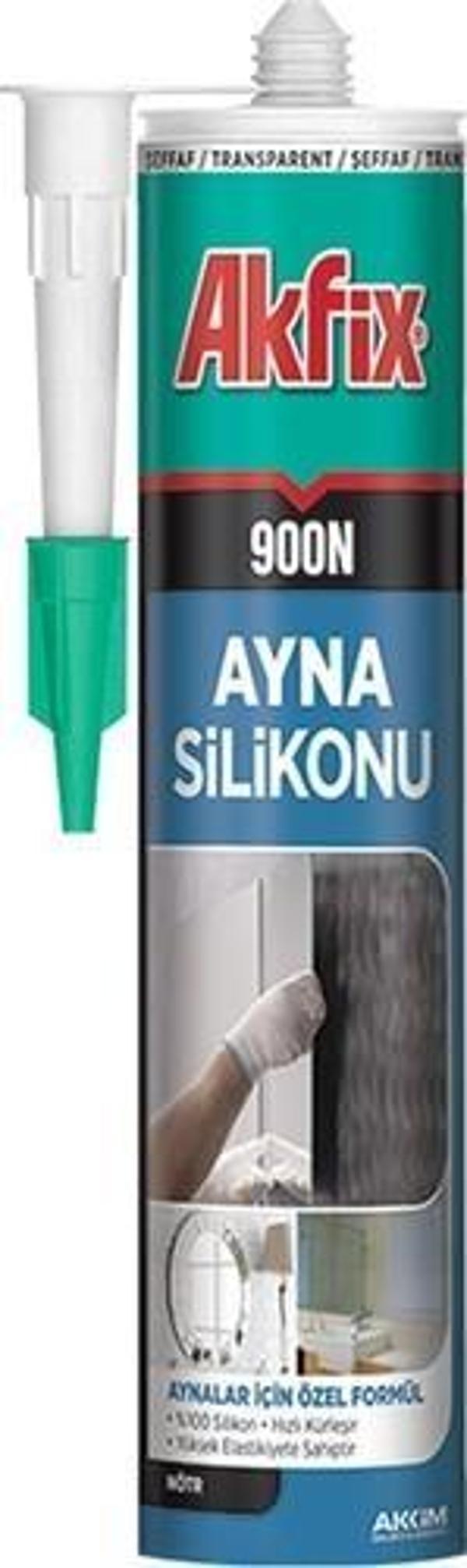 Akfix Ayna Silikonu 900n 310ml - Image 1