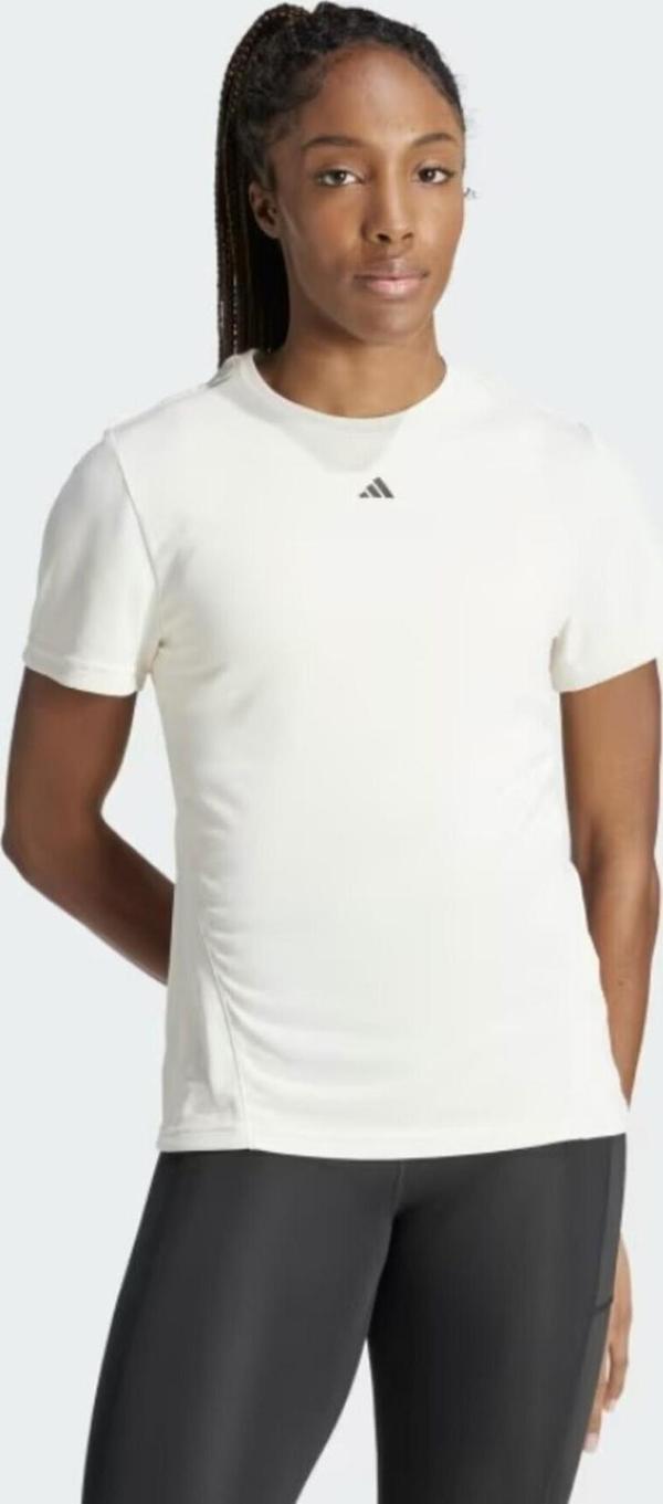 HEAT.RDY HIIT Serin tutan Kadın beyaz antrenman Tshirt - Image 1