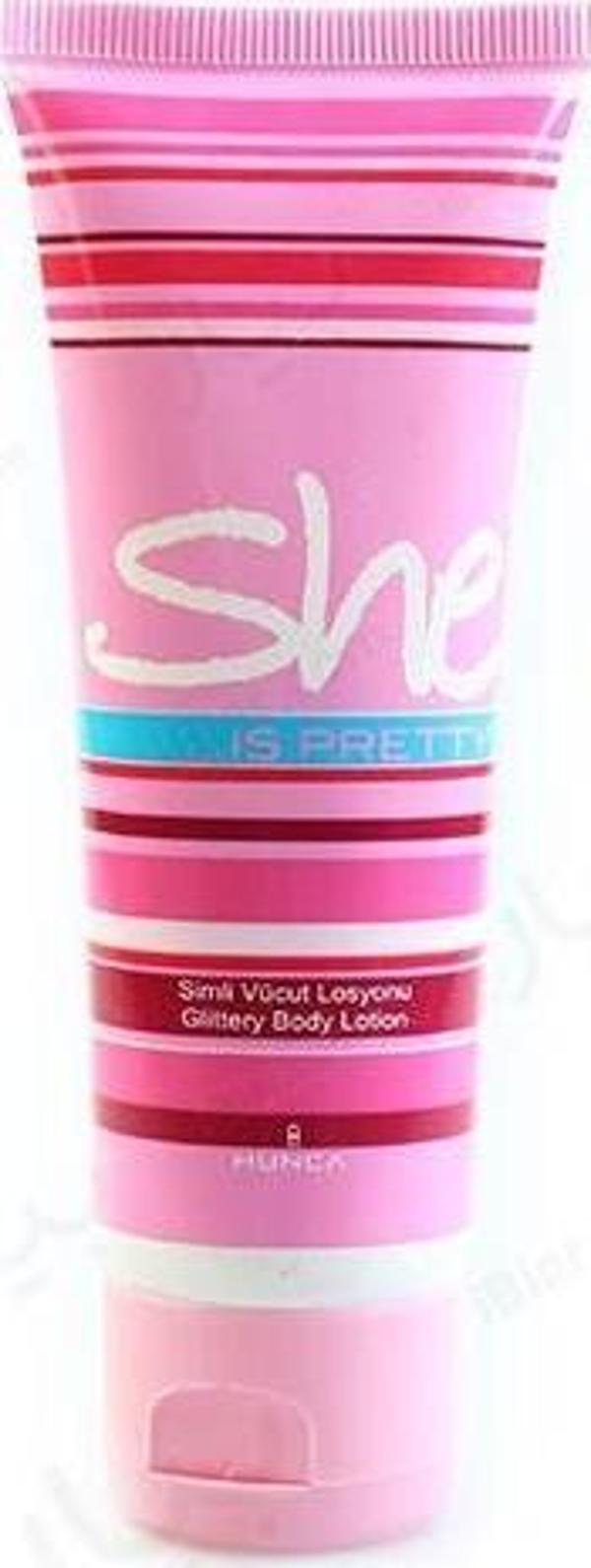 She Pretty Simli Vücut Losyonu 75 ml - Image 1