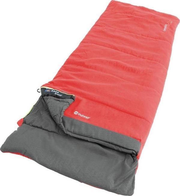 Outwell Celebration Lux Red -10 Ultra Konforlu Uyku Tulumu - Image 1